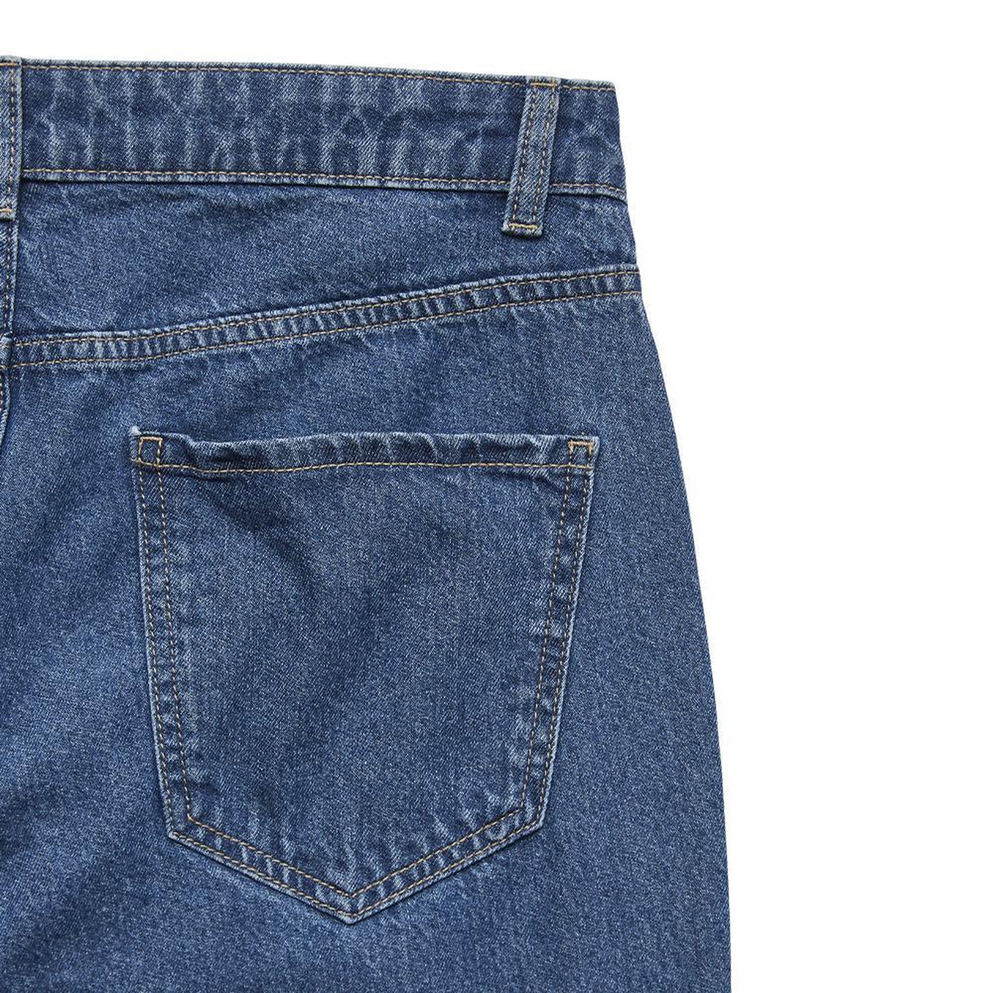 Voir la diapositive 2 : Vero Moda Jean Loose Bleu Femme Vero Moda Asta Straight