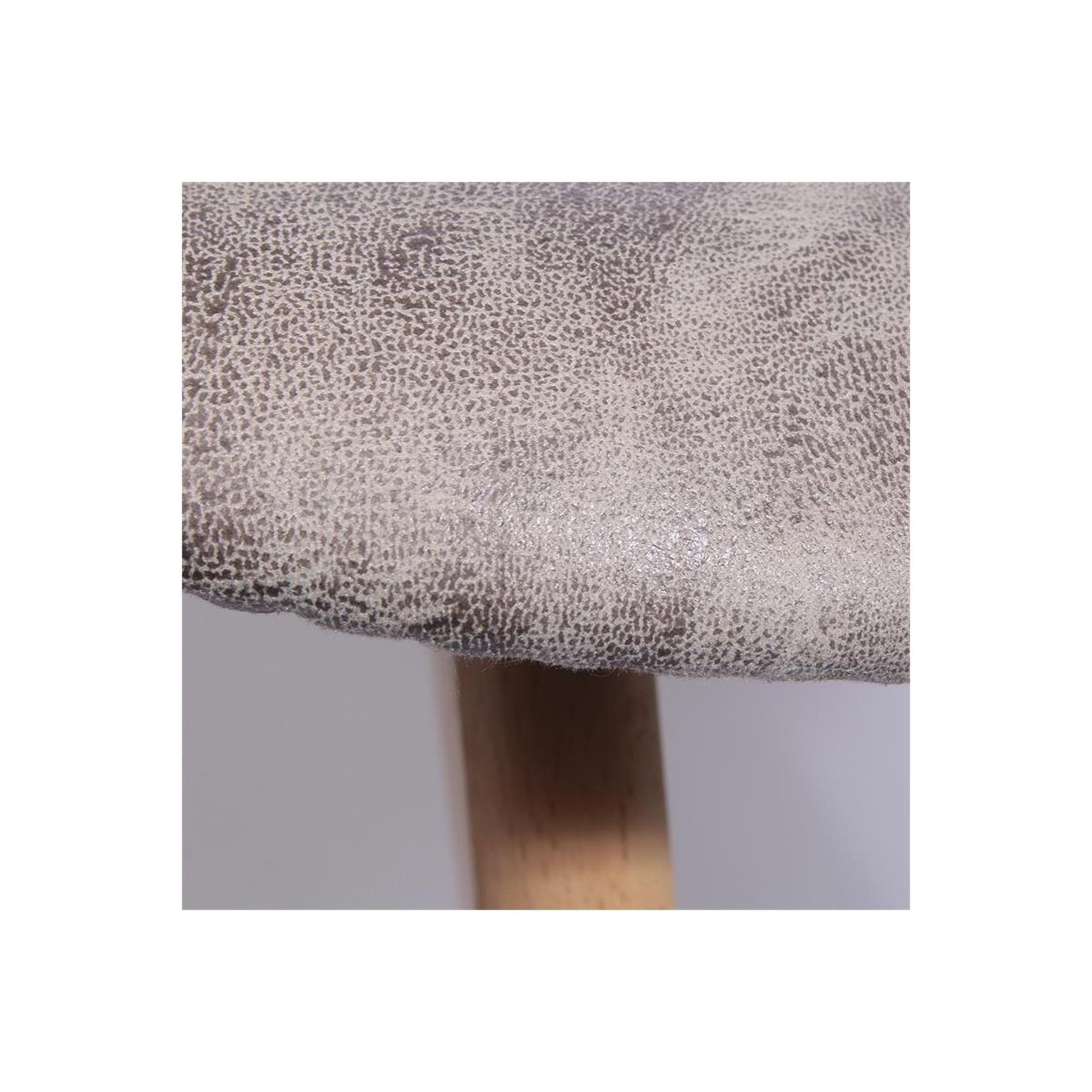 Voir la diapositive 4 : The Home Deco Factory Lot de 2 fauteuils déco  patchwork  84cm marron