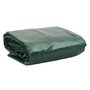 Voir la diapositive 1 : VIDAXL Bache vert 4x4 m 650 g/m²