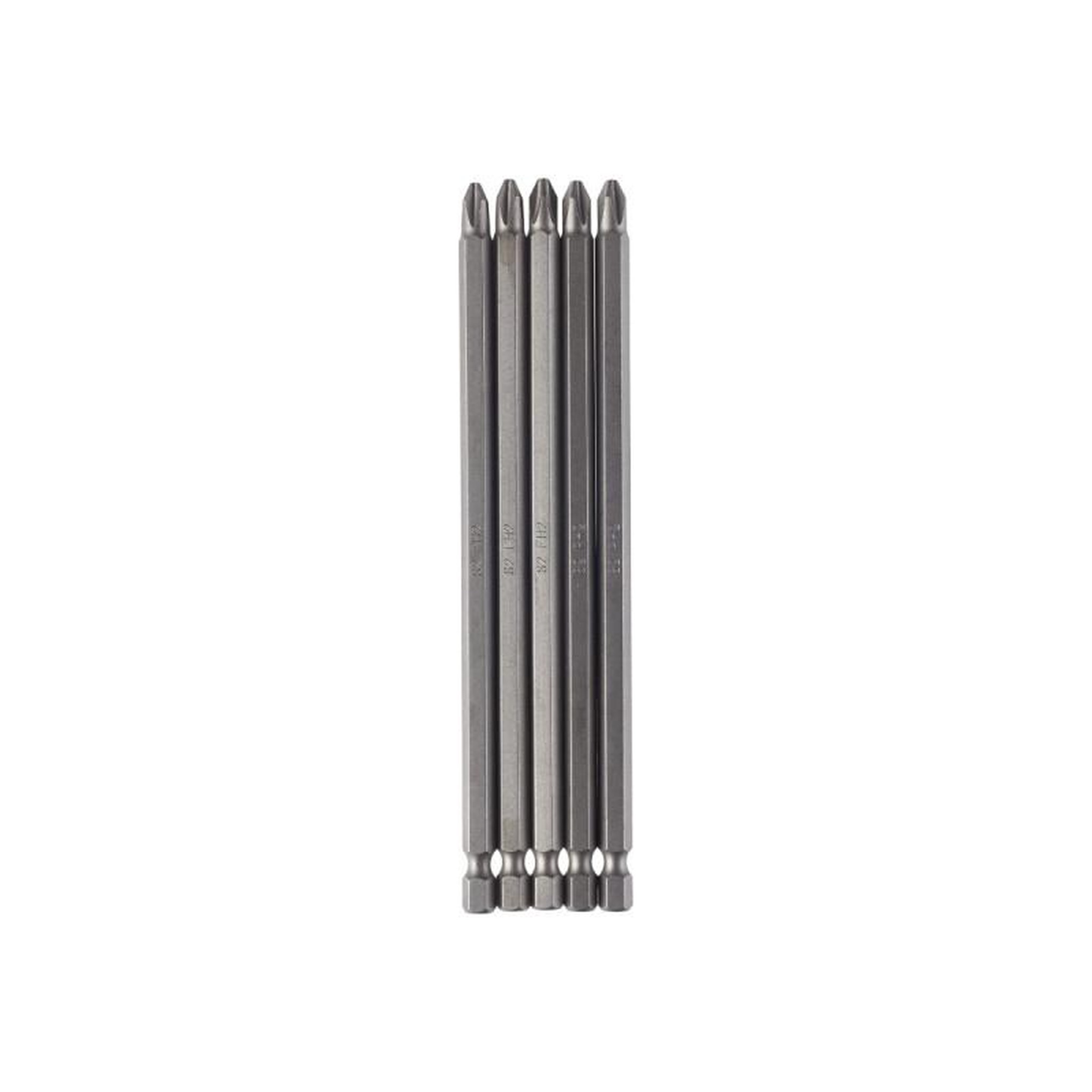 Voir la diapositive 1 : AEG Embouts de vissage AEG - 150 mm - Acier - 5 pcs - PH2