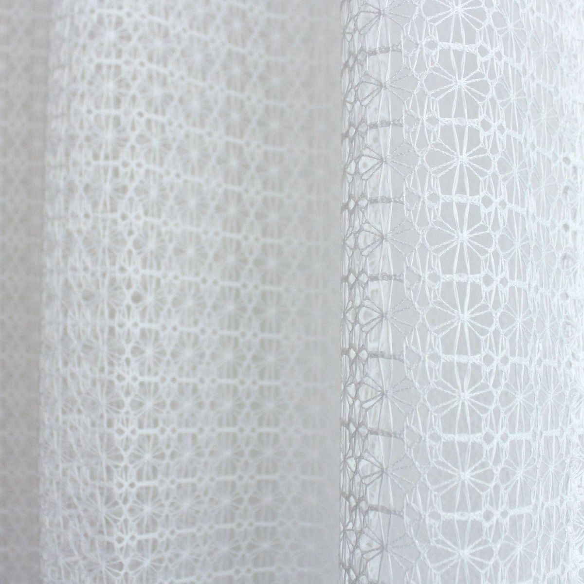 TOILINUX Voilage aspect maille CERAISTE