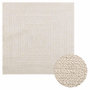 Voir la diapositive 1 : VIDAXL Tapis ZIZUR creme 120x120 cm aspect de jute interieur exterieur