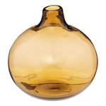 ATMOSPHERA Vase Soliflore en Verre  Mona  12cm Ambre