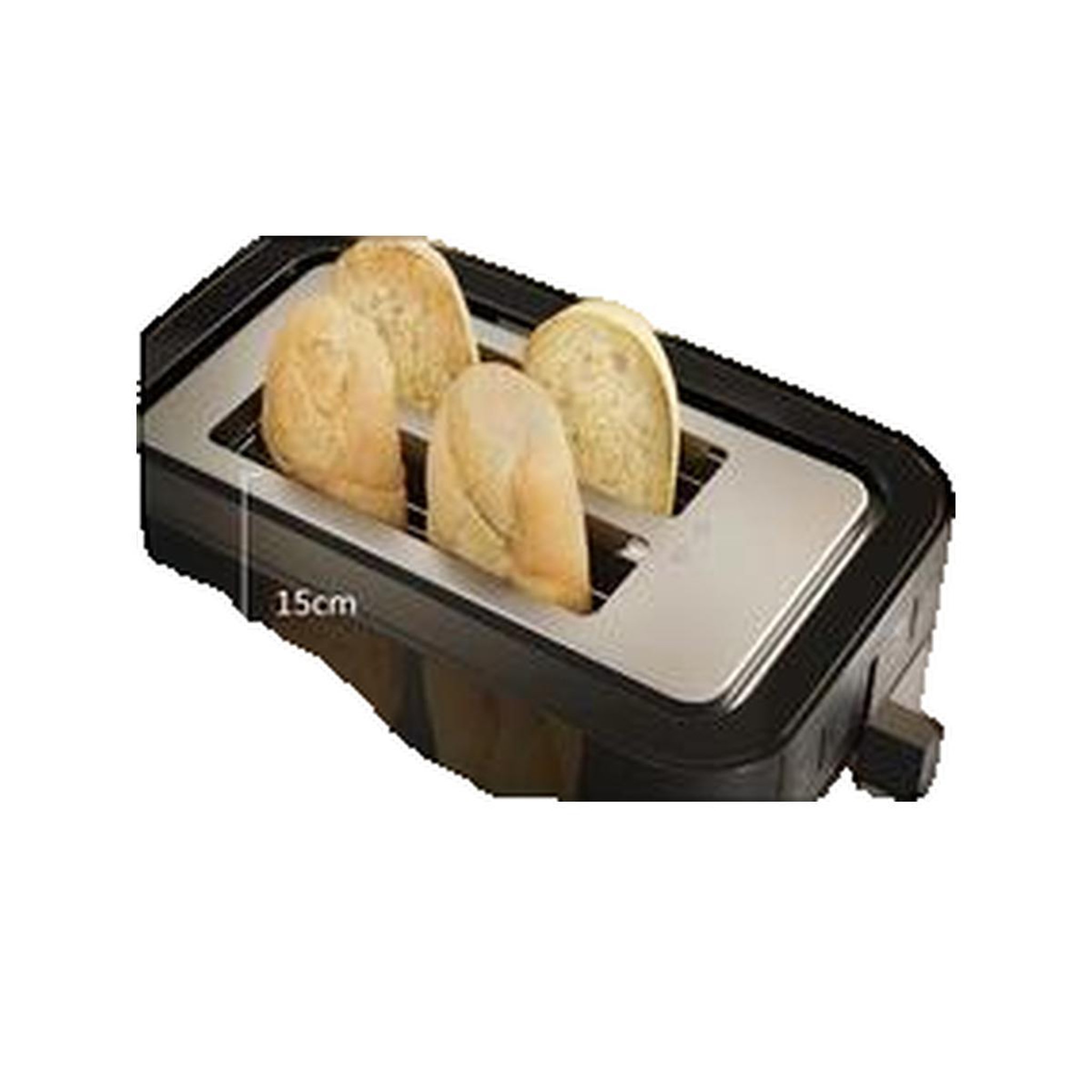 Voir la diapositive 3 : HAIER Grille-pain Haier HTO5A3 011 Noir 4 tranches