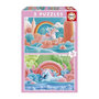 Voir la diapositive 1 : EDUCA Puzzle - EDUCA - Licornes Magiques - 2 x 48 pieces - Theme Fantastique - Pour Enfants - 4 ans et plus