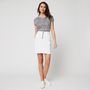 Voir la diapositive 2 : INEXTENSO Jupe blanche femme