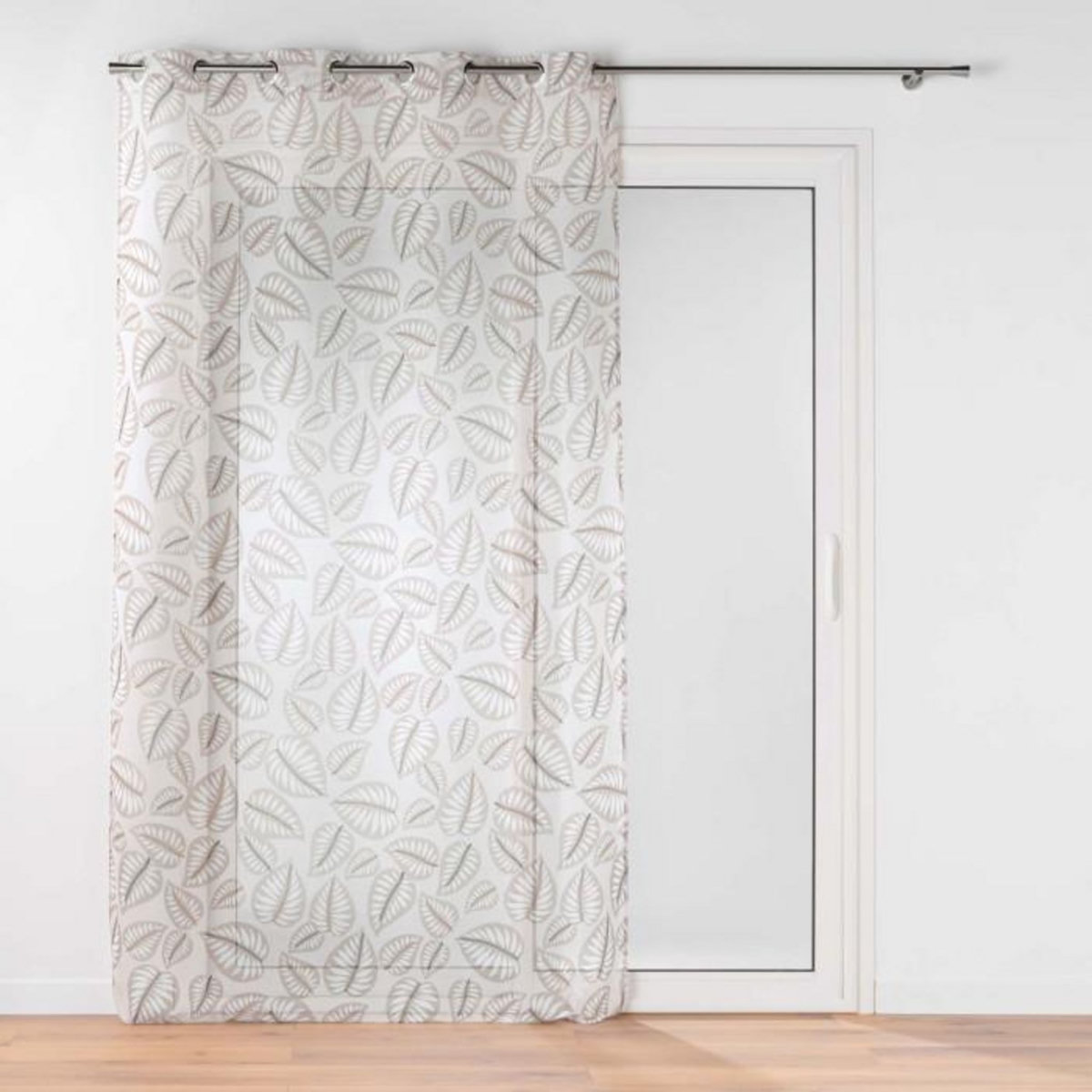 Paris Prix Rideau Voilage à Œillets  Alma  140x280cm Naturel