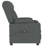 Voir la diapositive 5 : VIDAXL Fauteuil inclinable electrique Gris fonce Tissu