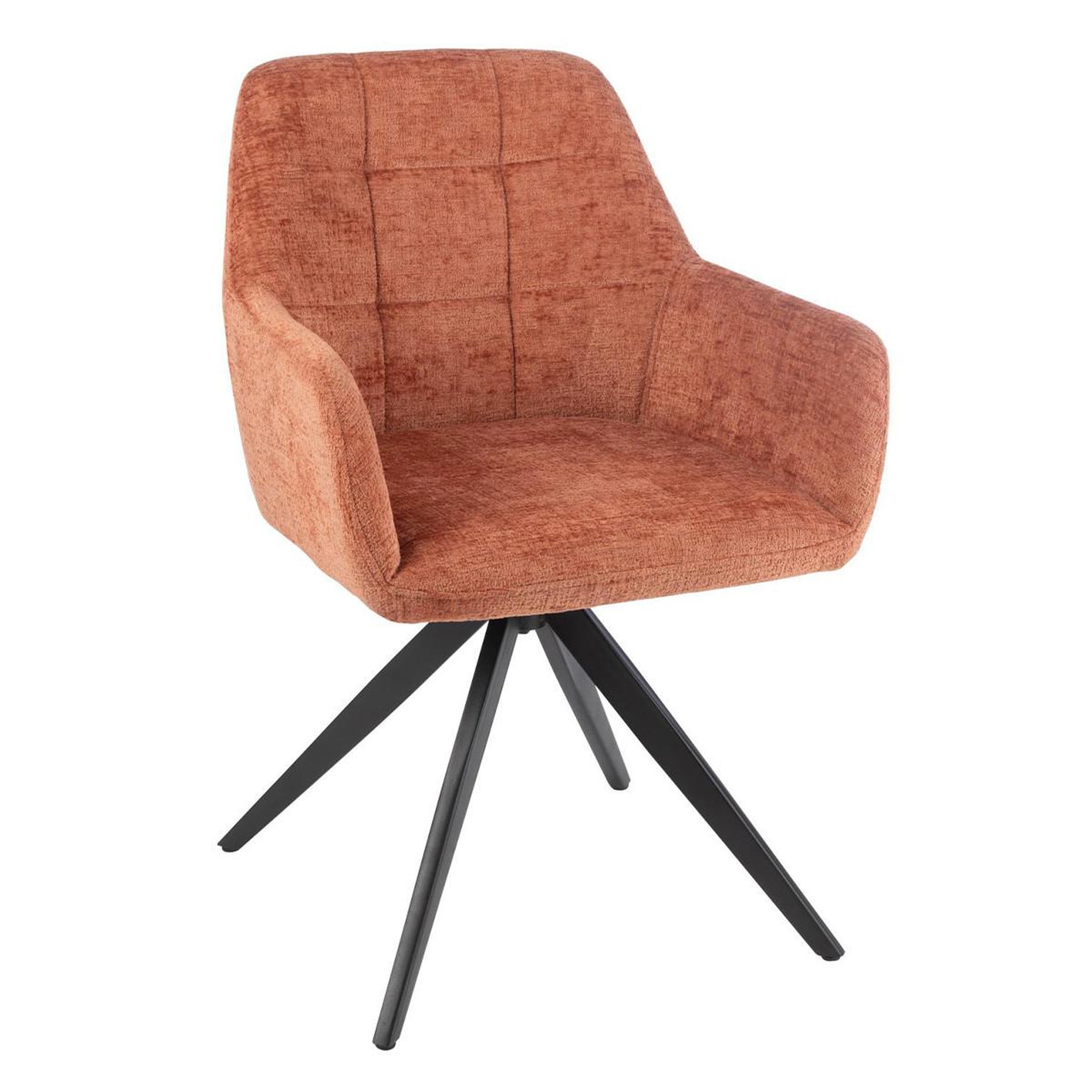 J-LINE Chaise design  louna  85cm pêche