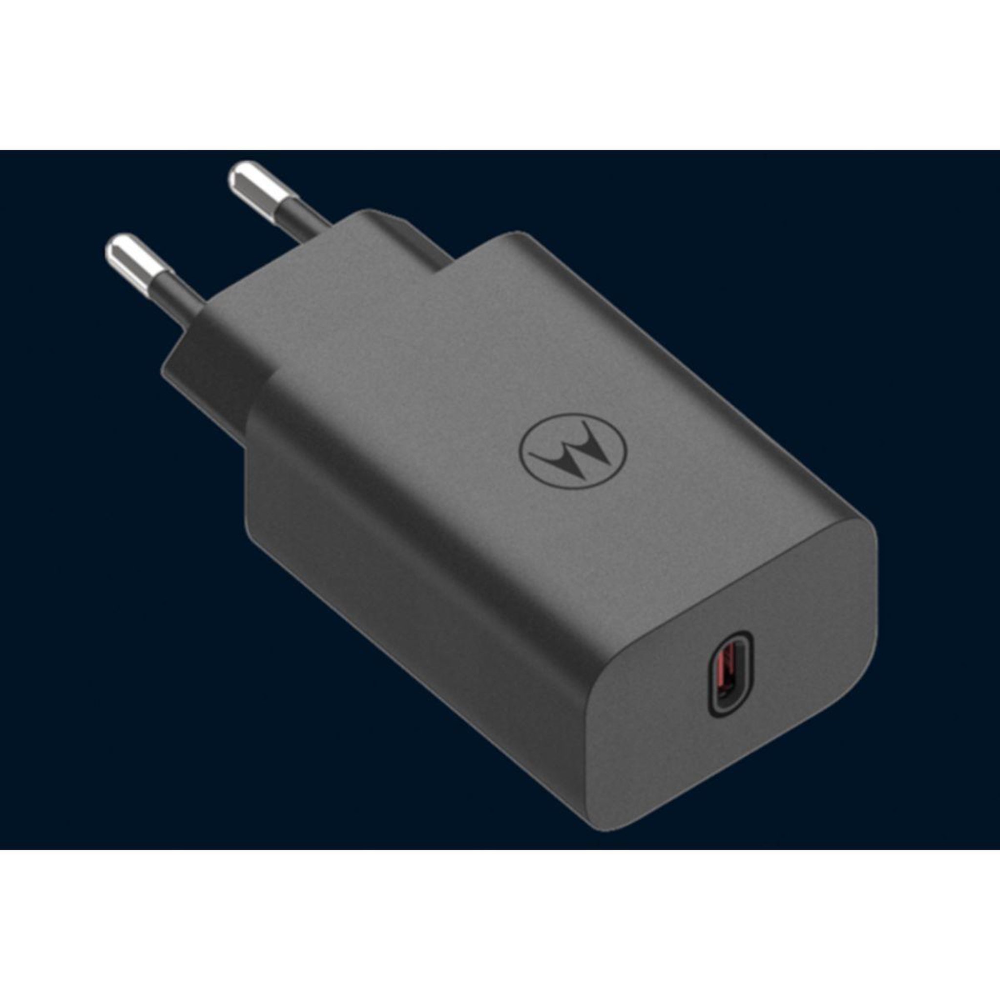 Voir la diapositive 3 : MOTOROLA Chargeur + câble 68w noir