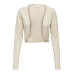 JACQUELINE DE YONG Gilet  Femme JDY 15325076. Coloris disponibles : Beige