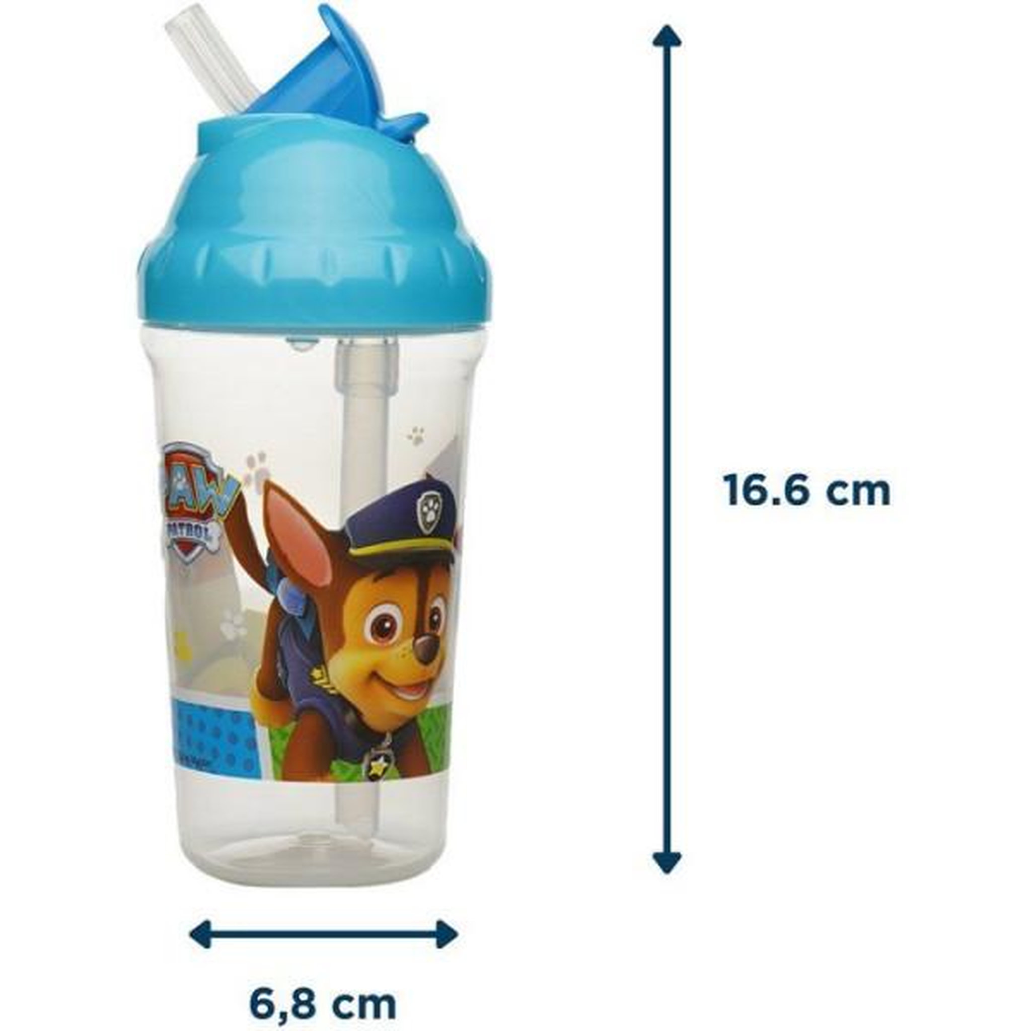 Voir la diapositive 5 : THERMOBABY Tasse a paille - thermobaby - pat'patrouille - 295 ml