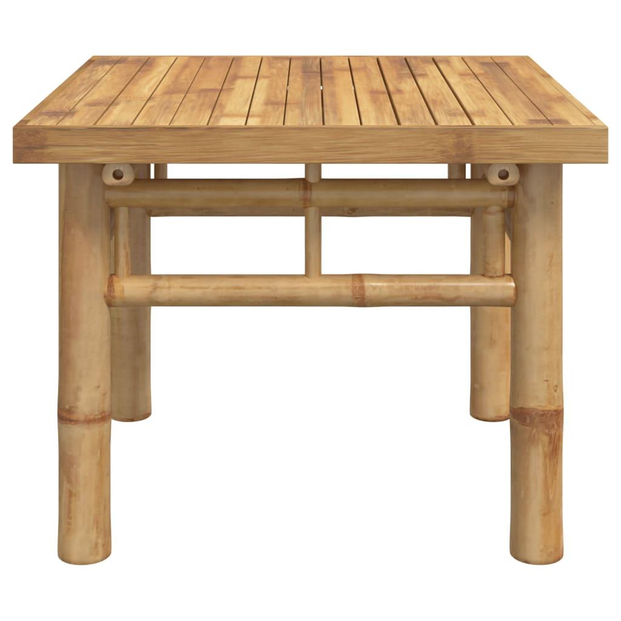 Voir la diapositive 4 : VIDAXL Table basse 45x45x35 cm bambou