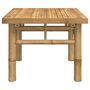 Voir la diapositive 4 : VIDAXL Table basse 45x45x35 cm bambou