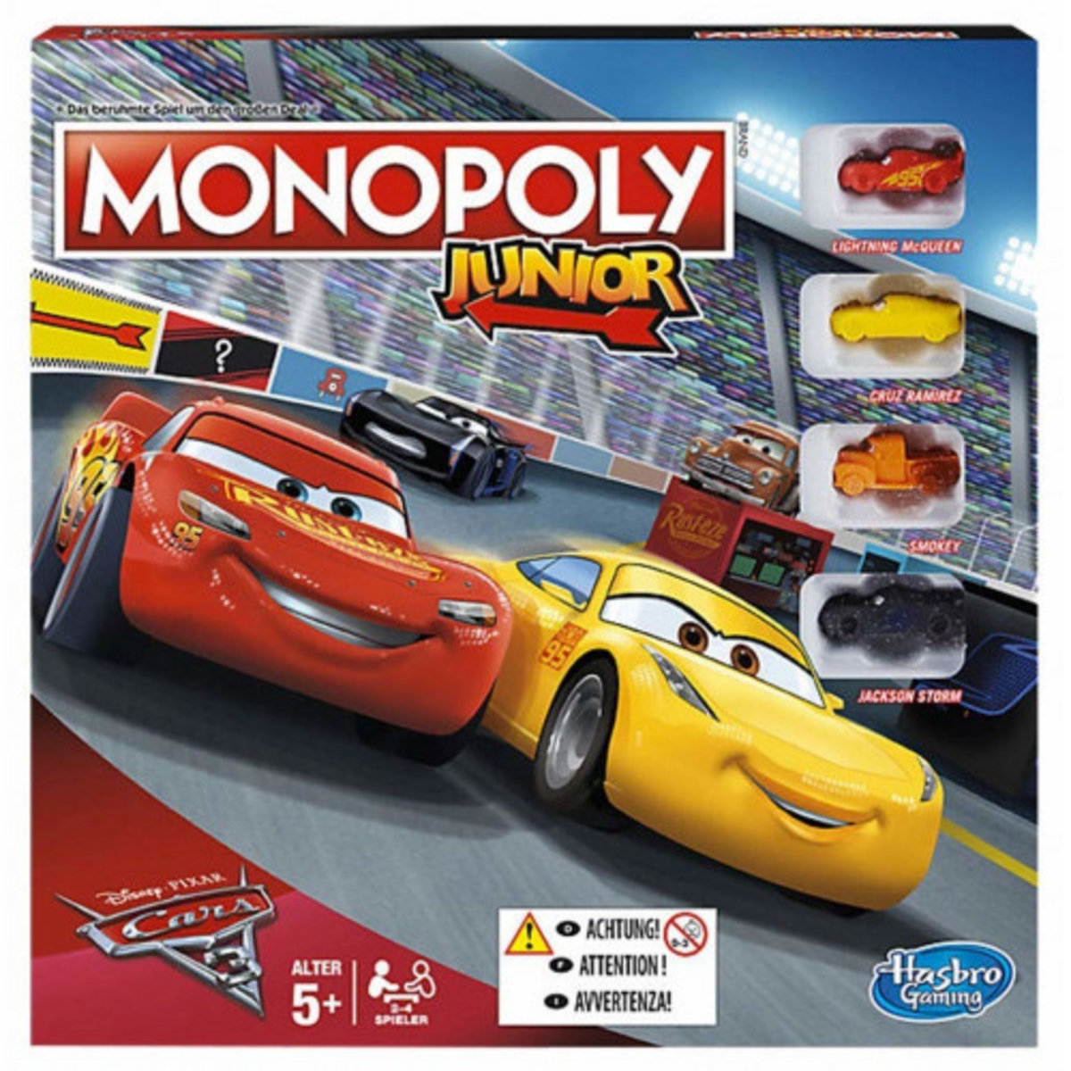 Remember Monopoly Junior édition CARS 3