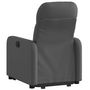 Voir la diapositive 4 : VIDAXL Fauteuil inclinable Gris fonce Tissu
