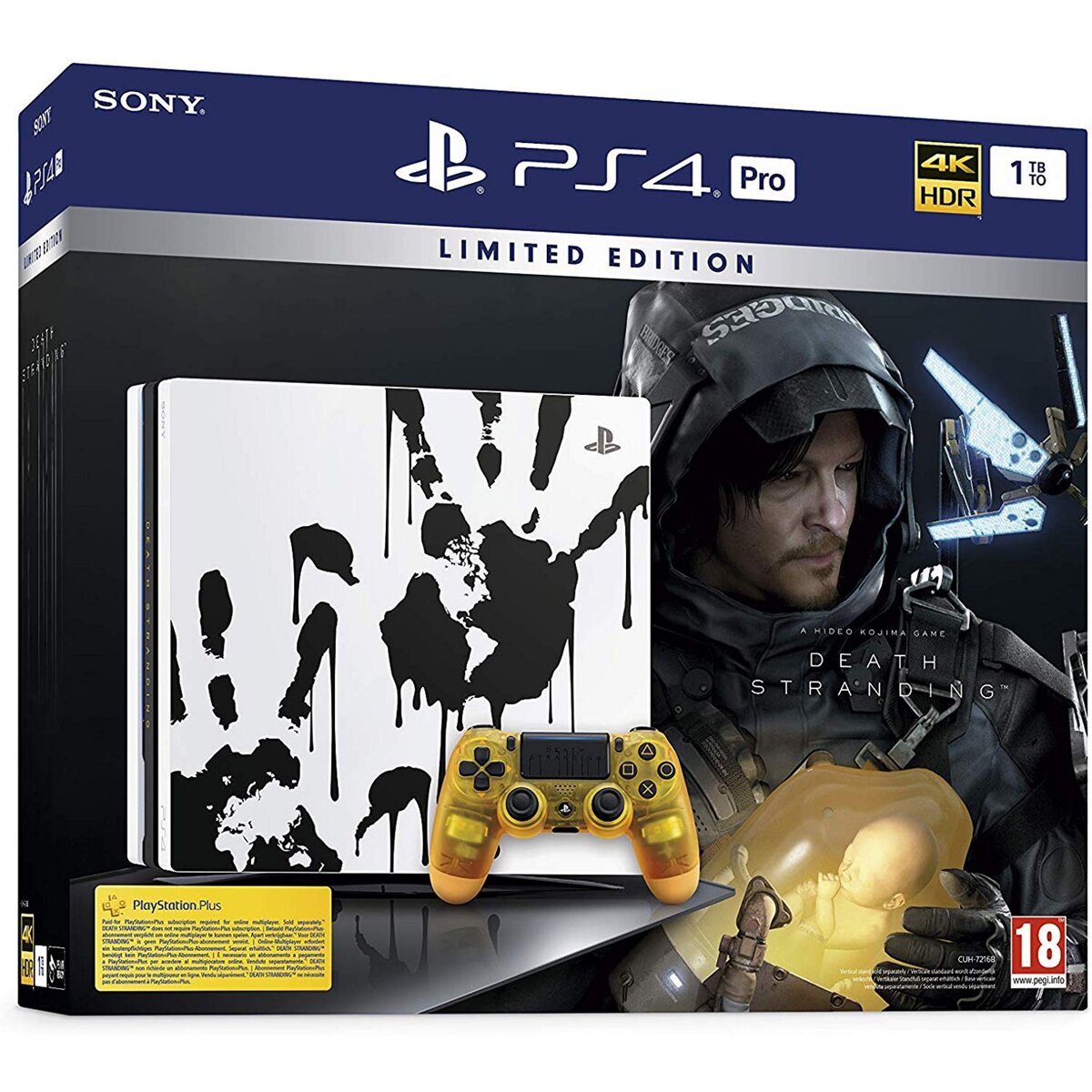SONY Console PS4 Pro 1To Death Stranding Edition Limitée