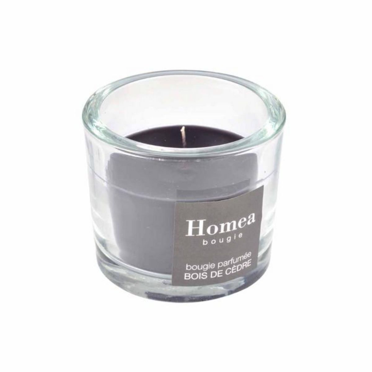 Paris Prix Bougie Verrine Parfumée  Essentiel  9cm Bois de Cèdre