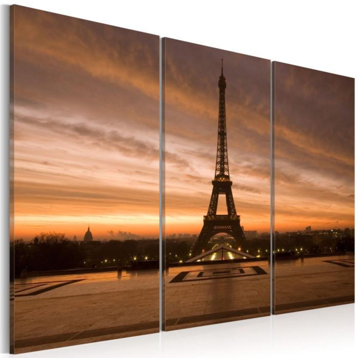 Paris Prix Tableau  Coucher de Soleil sur la Tour Eiffel
