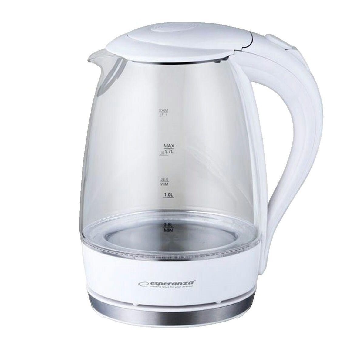ESPRIT DE CUISINE Bouilloire Électrique Esperanza EKK011W 1,7 L Transparent