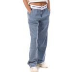 MONDAY PREMIUM Pantalon  Femme Monday Premium  L3214. Coloris disponibles : Bleu
