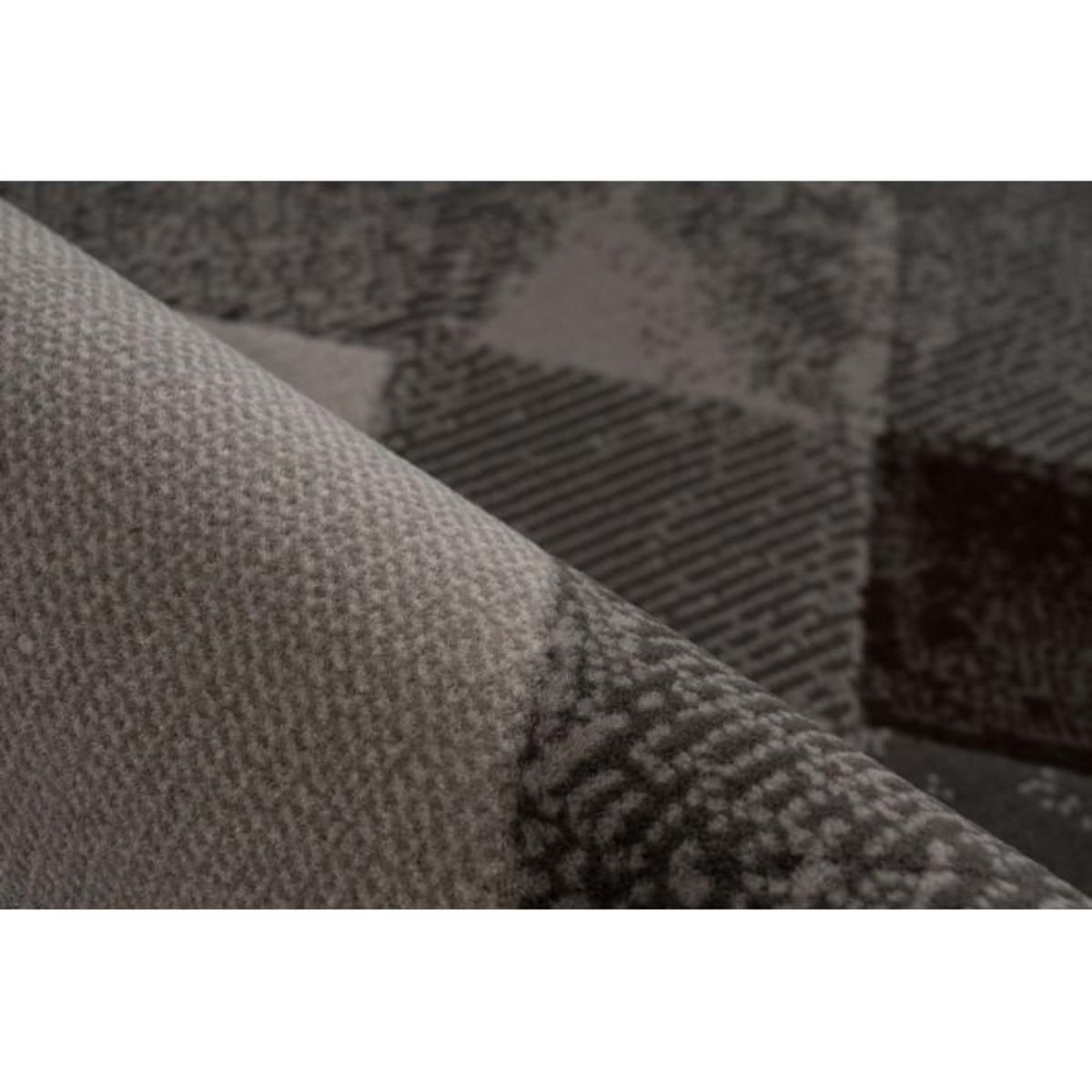 Paris Prix Tapis Rétro à Poils Courts  Esperanto I  Taupe