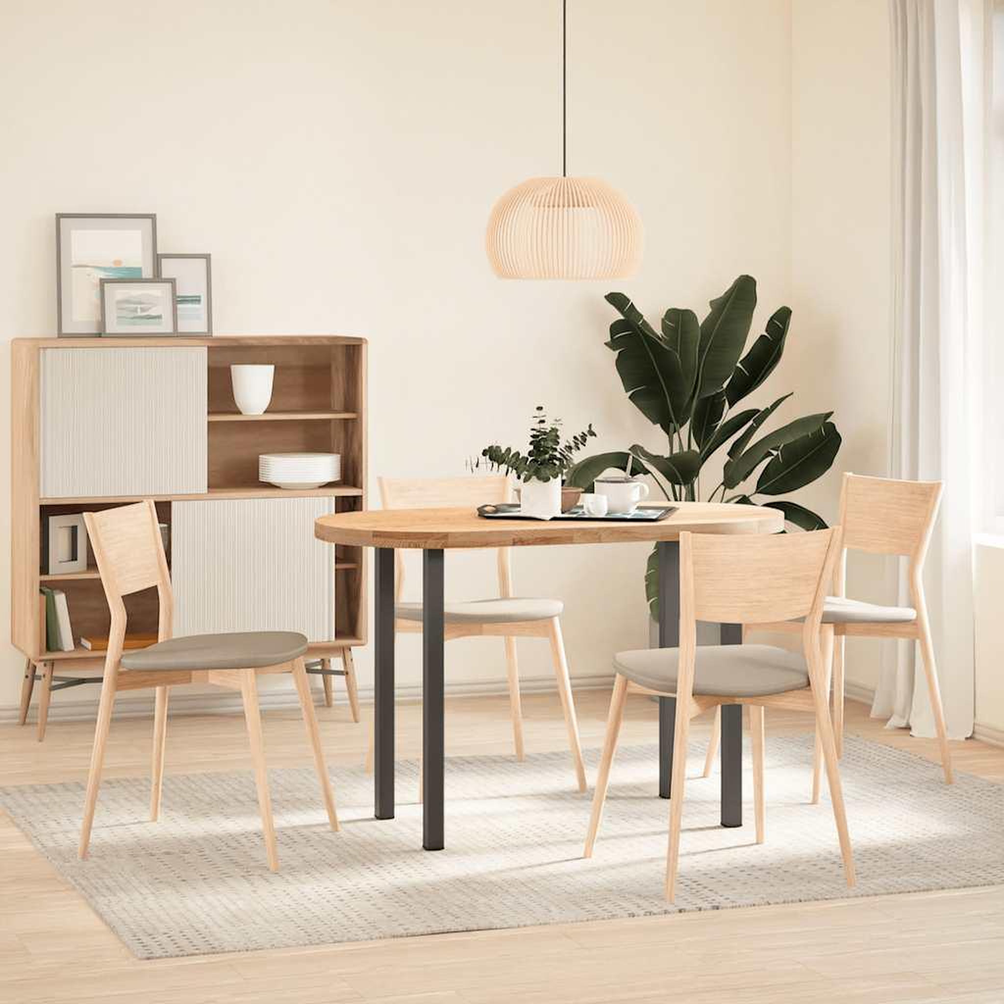 Voir la diapositive 3 : VIDAXL Pieds de table basse 4 pcs anthracite 72-74 cm acier