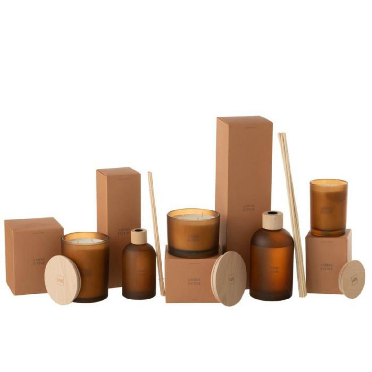 Paris Prix Bougie Parfumée  Accords Essentiels  10cm Ambre Intime