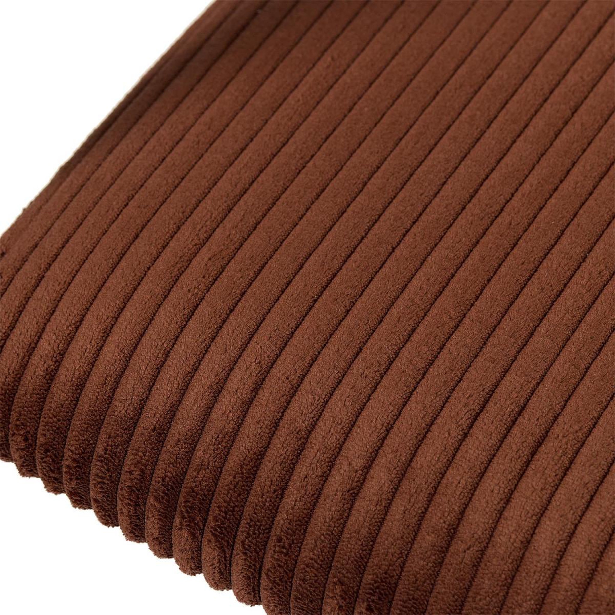 Voir la diapositive 6 : The Home Deco Factory Lot de 2 chaises design côtelé  scott  71cm terracotta