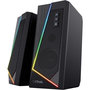Voir la diapositive 1 : Trust Enceinte PC ZOXA 2.0 RGB LED  GXT609