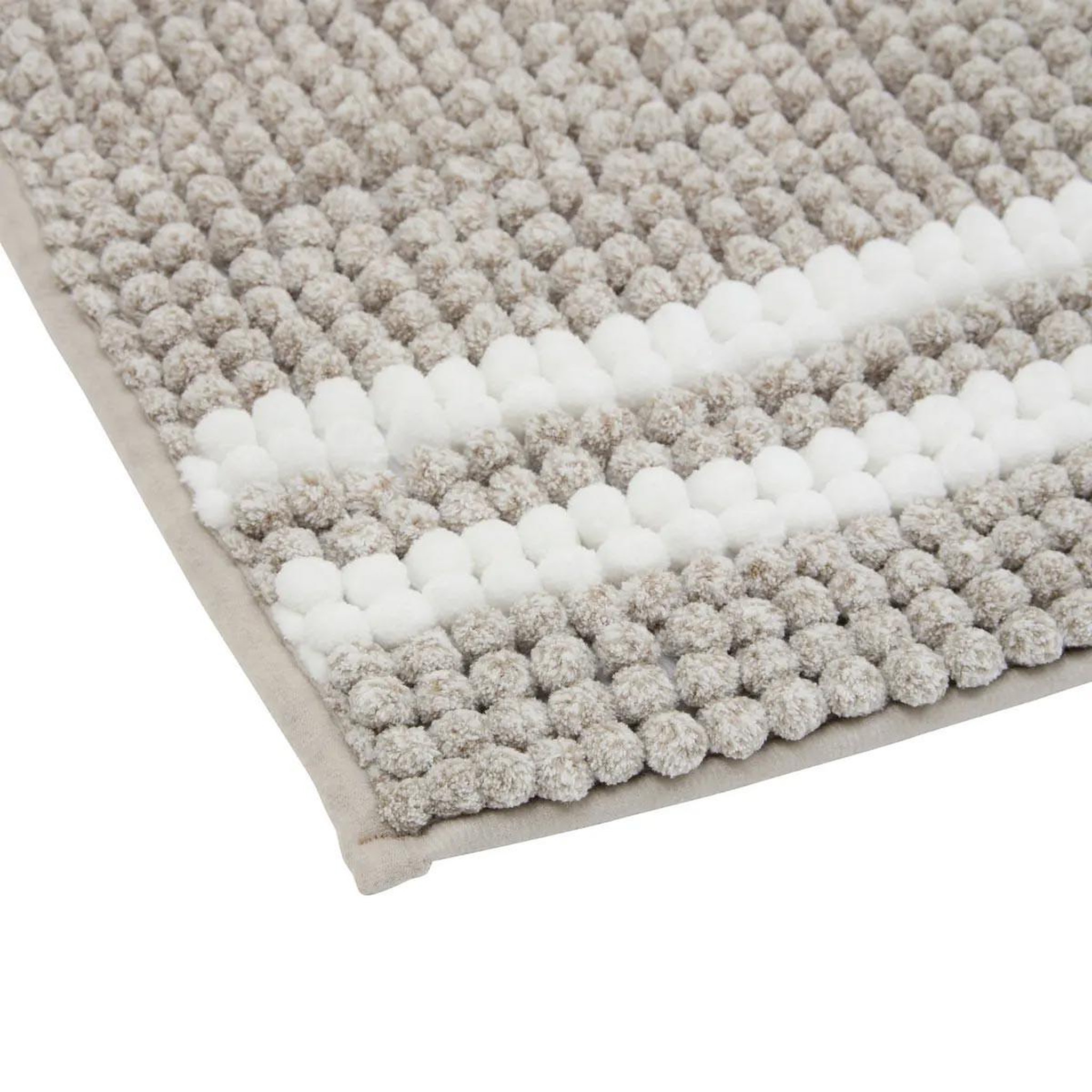 Voir la diapositive 2 : FIVE Tapis de bain  mini chenille  50x80cm marron