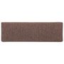 Voir la diapositive 4 : VIDAXL Tapis d'escalier 30 pcs 65x21x4 cm Marron