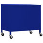 Voir la diapositive 5 : VIDAXL Armoire de rangement Bleu marine 60x35x56 cm Acier