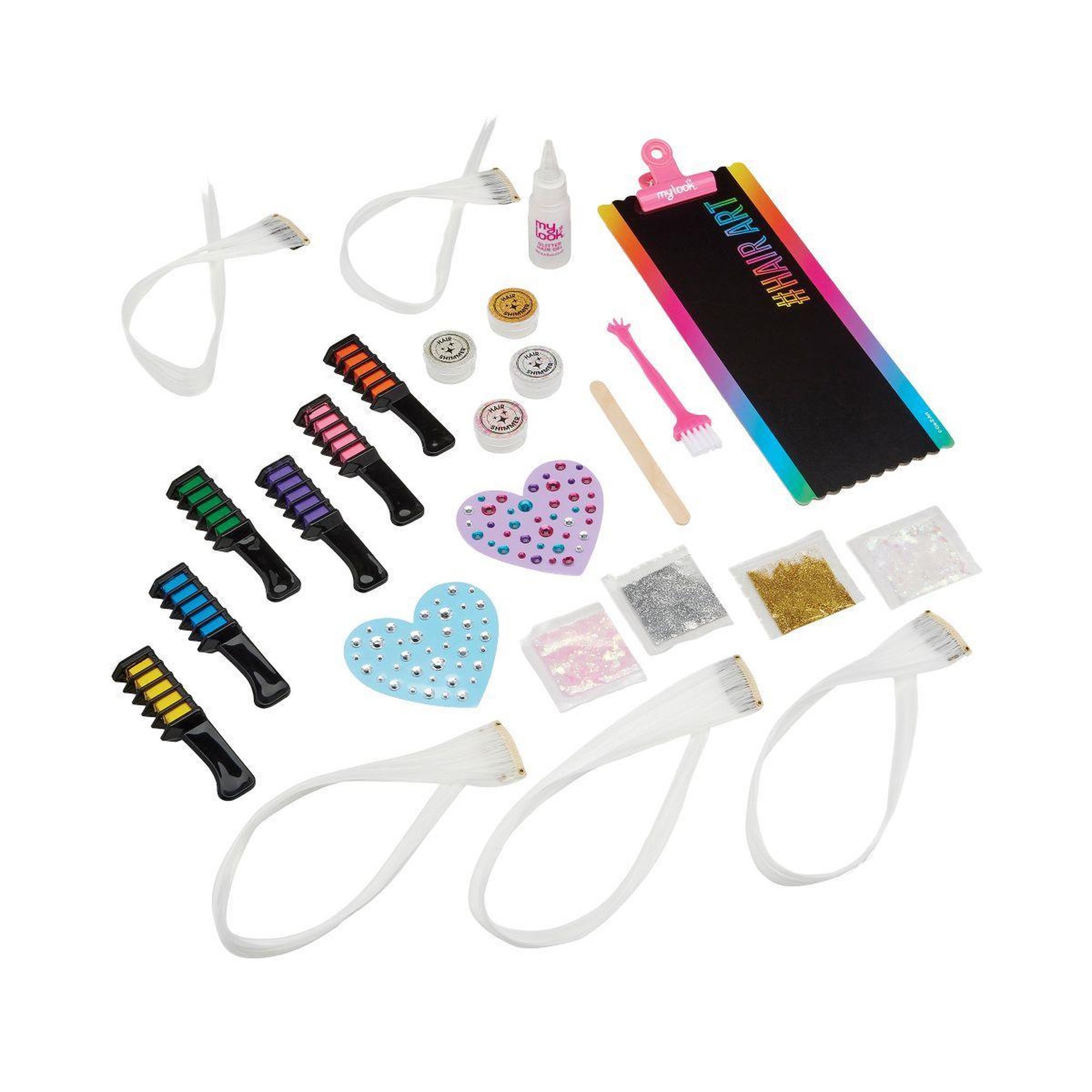 Lexibook Studio d'Extensions de Cheveux colorées - édition Deluxe
