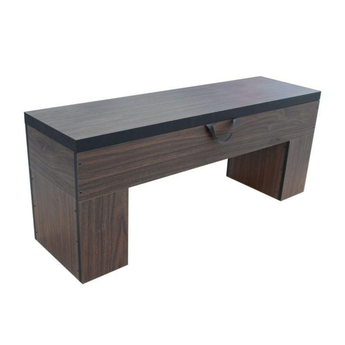 SOKKER Banc Bois avec rangement -113 x 32 x 45.5 cm-Classic