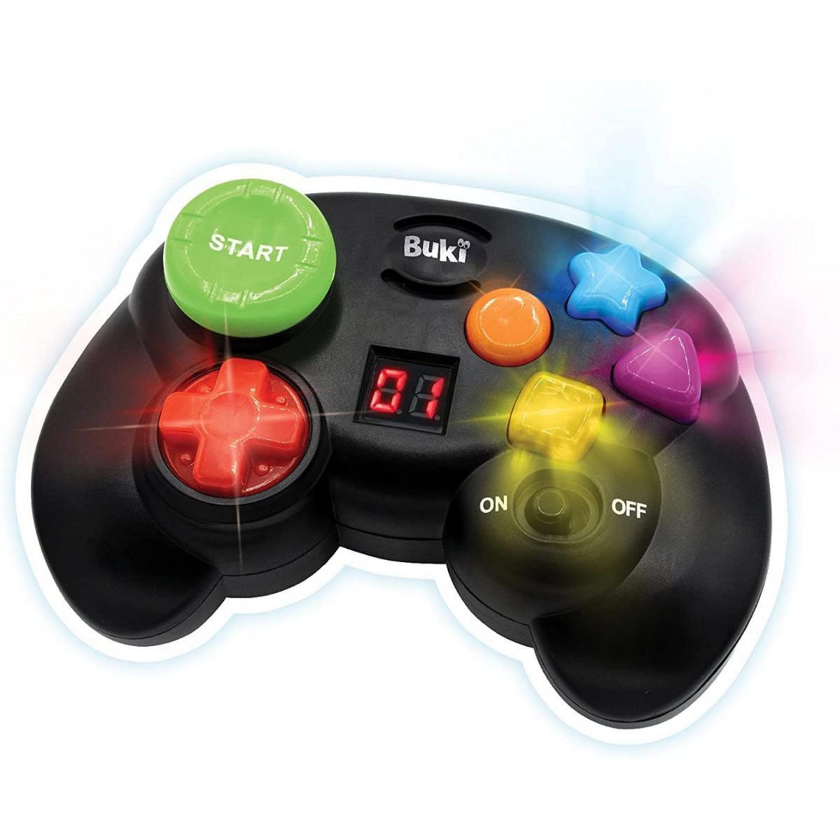 BUKI Manette Électronique à Mémoire : Défi Sonore et Lumineux