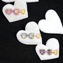 Voir la diapositive 2 : L'ATELIER D'AZUR Boucles d'Oreilles Or 18 Carats 750/000 - Zirconiums Roses