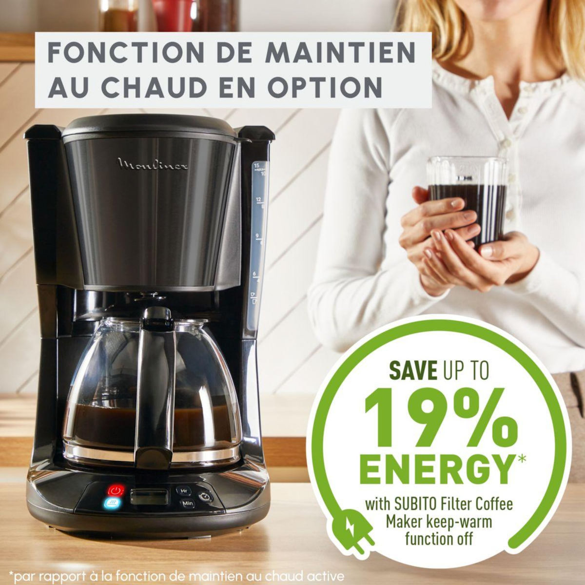 MOULINEX Cafetière filtre FG5S28E0