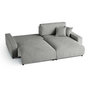 Voir la diapositive 3 : LISA DESIGN Pivoine - canapé d'angle réversible - 4 places - convertible avec coffre - en velours texturé
