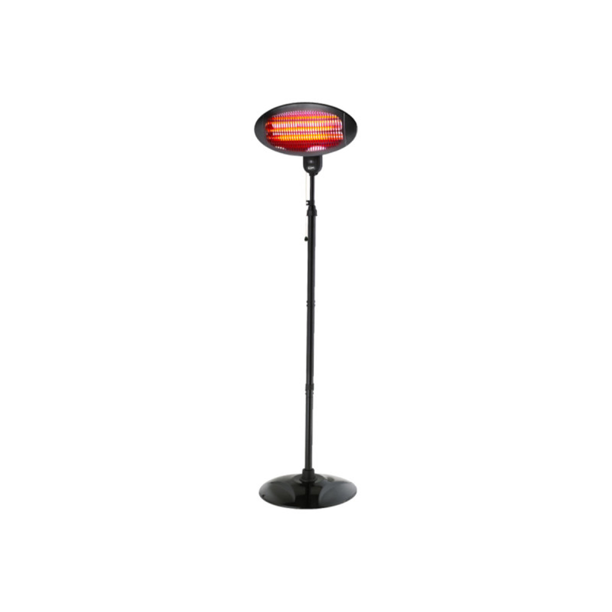 Voir la diapositive 1 : EDM Chauffage d'extérieur EDM avec pied - 2000W - 07091