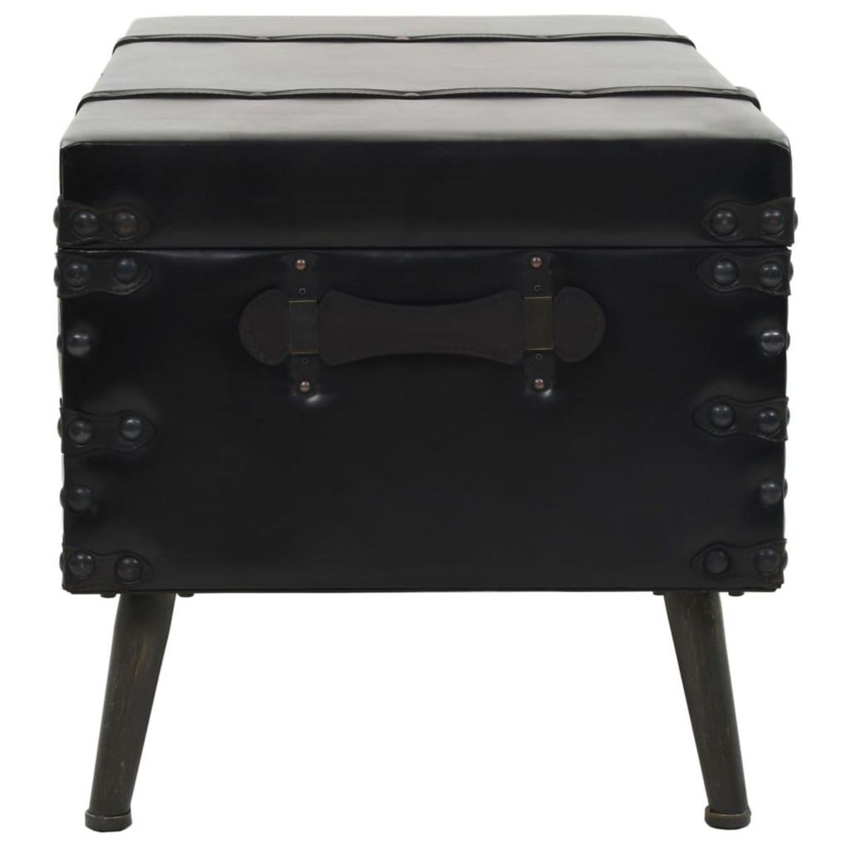 VIDAXL Table basse MDF et acier 102x51x48 cm