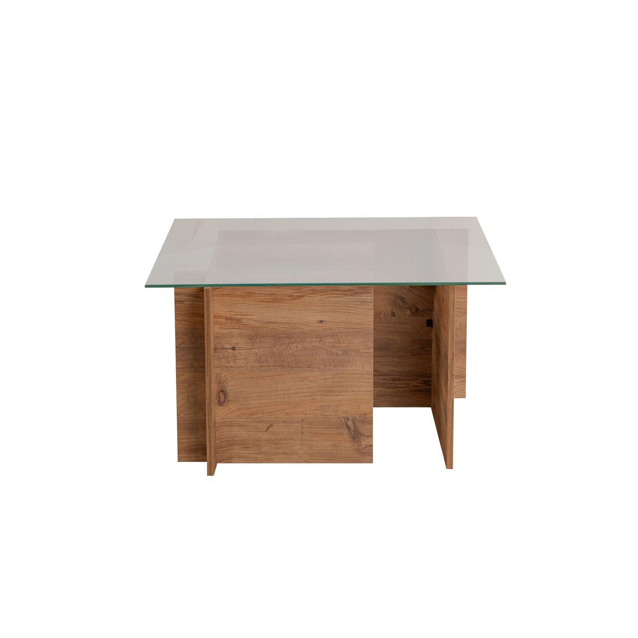 Habitat et Jardin Table basse en bois  vetrino  - 105 x 65 x 40 cm - pin atlantique