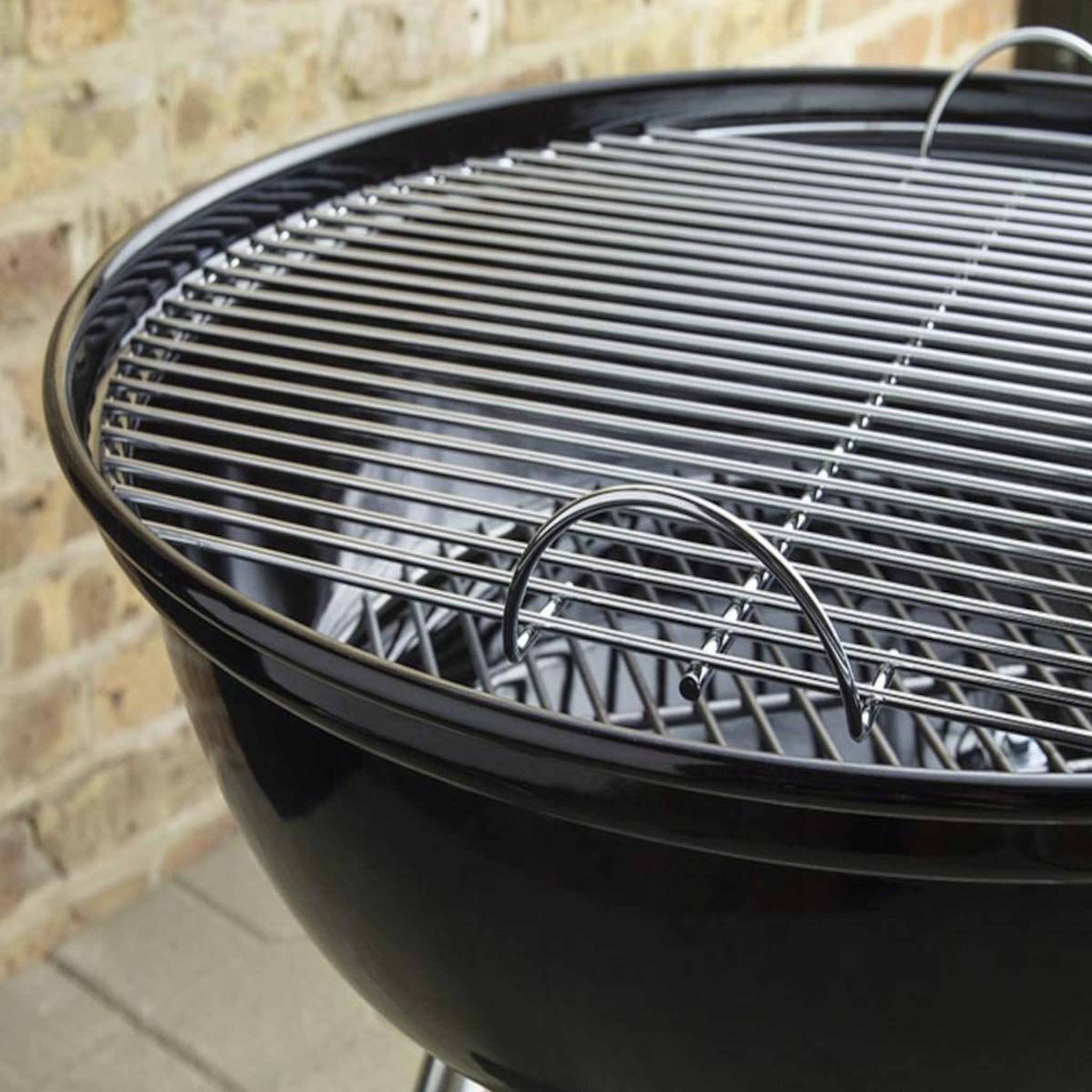Voir la diapositive 5 : Weber Barbecue charbon Charbon Compact Kettle 47 cm