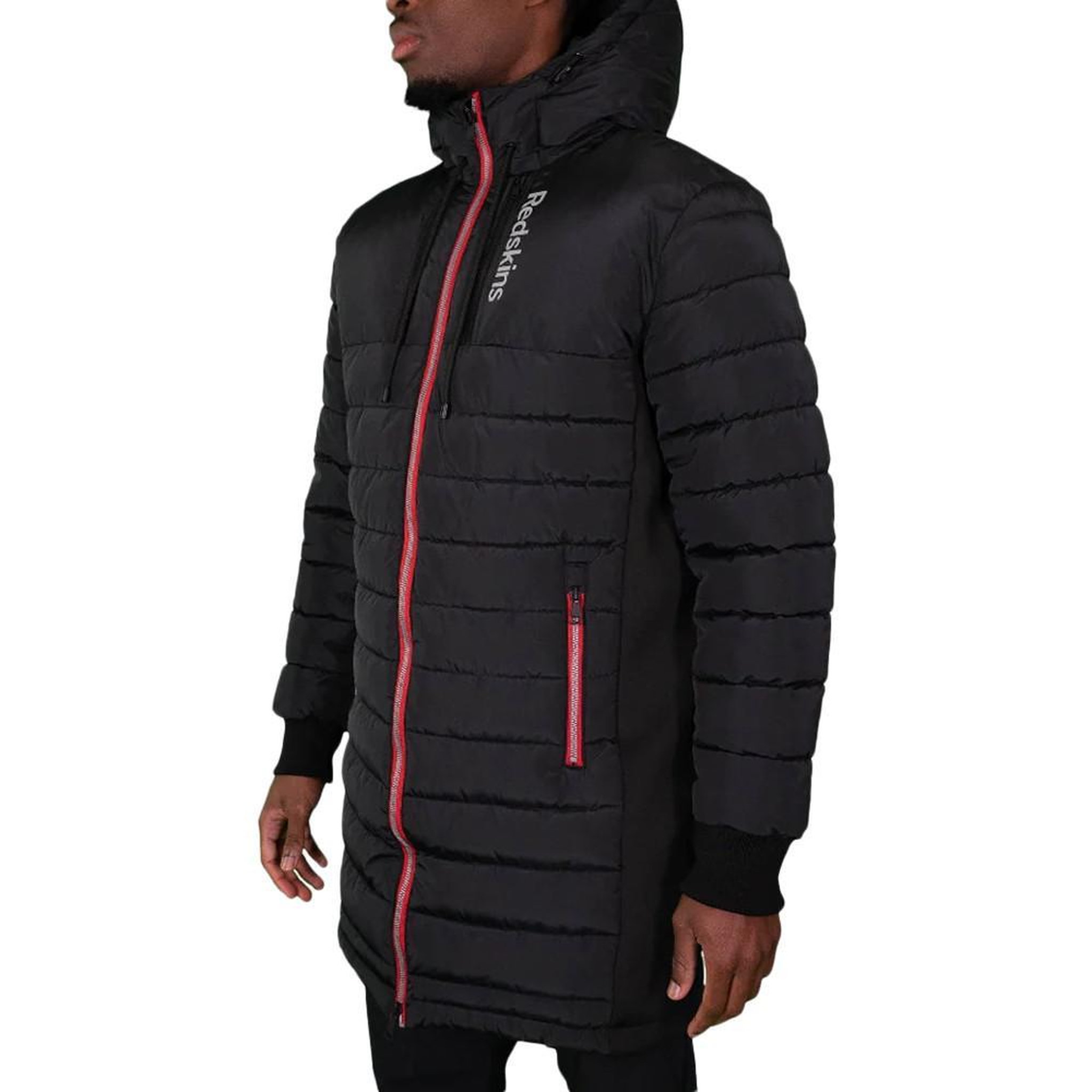 REDSKINS Doudoune Longues  Homme Redskins Darren. Coloris disponibles : Noir