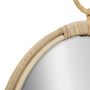 Voir la diapositive 4 : ATMOSPHERA Miroir rotin rond D38