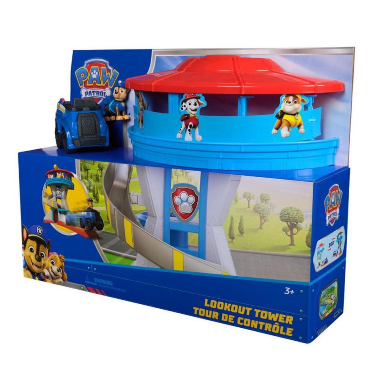 PAW PATROL Figurines et véhicule Paw Patrol Pat'Patrouille Tour de contrôle