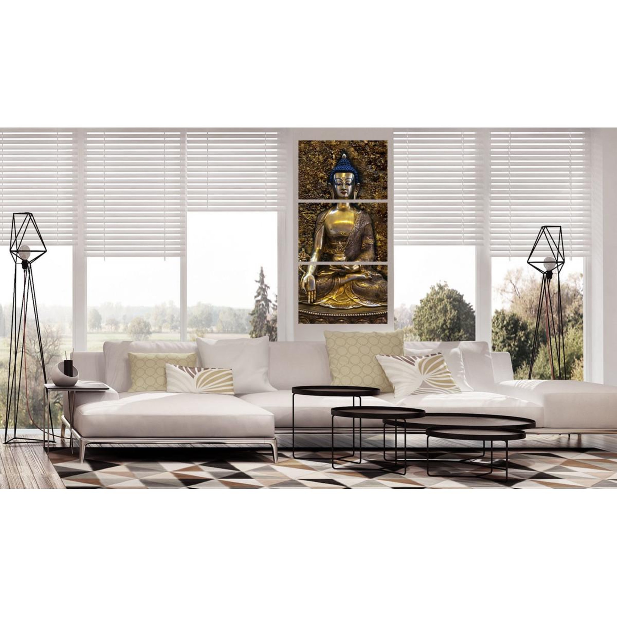 Voir la diapositive 2 : Paris Prix Tableau Imprimé  Treasure of Buddhism