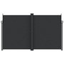 Voir la diapositive 3 : VIDAXL Auvent lateral retractable noir 200x1000 cm