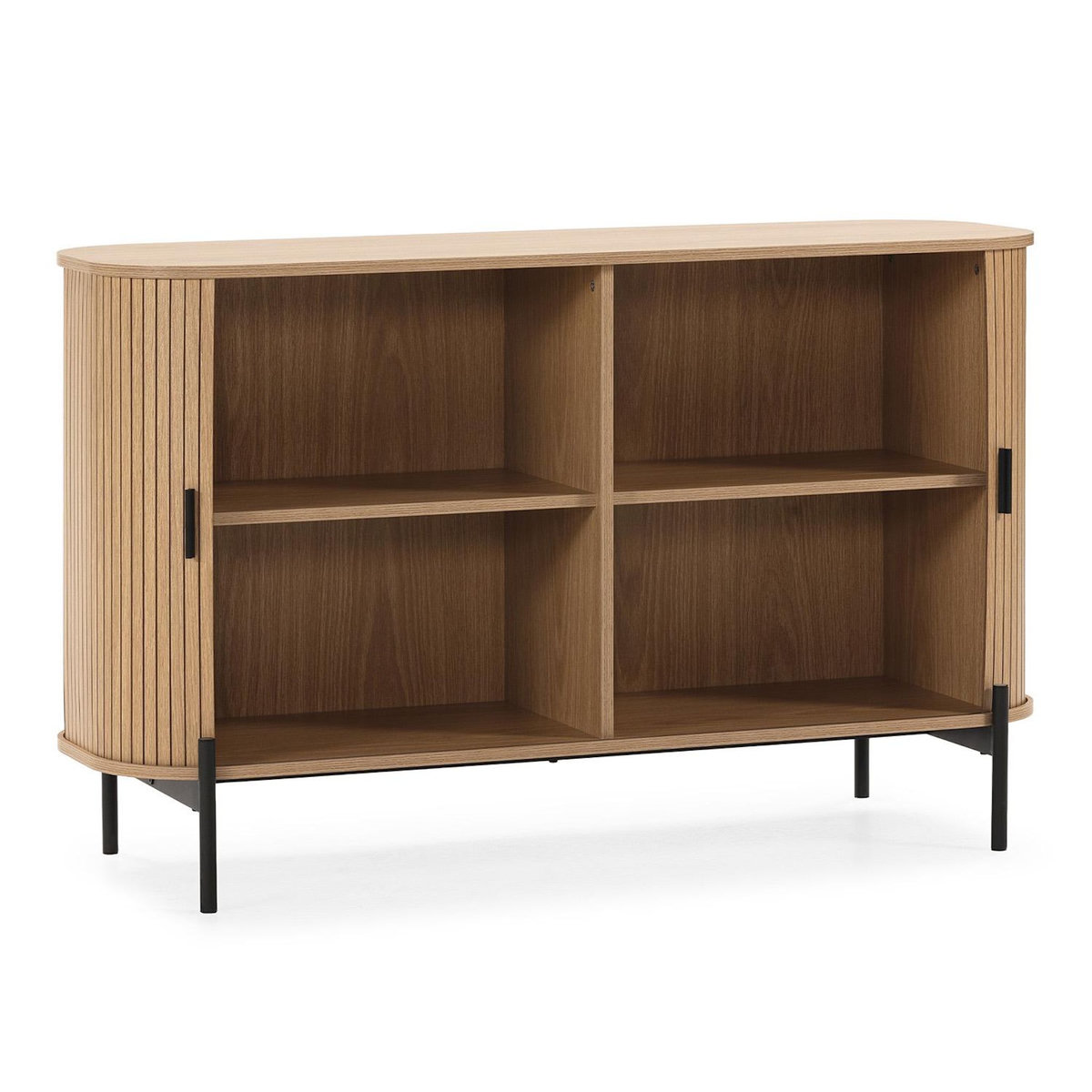 VS VENTA-STOCK Buffet Mónaco 2 portes effet Chêne