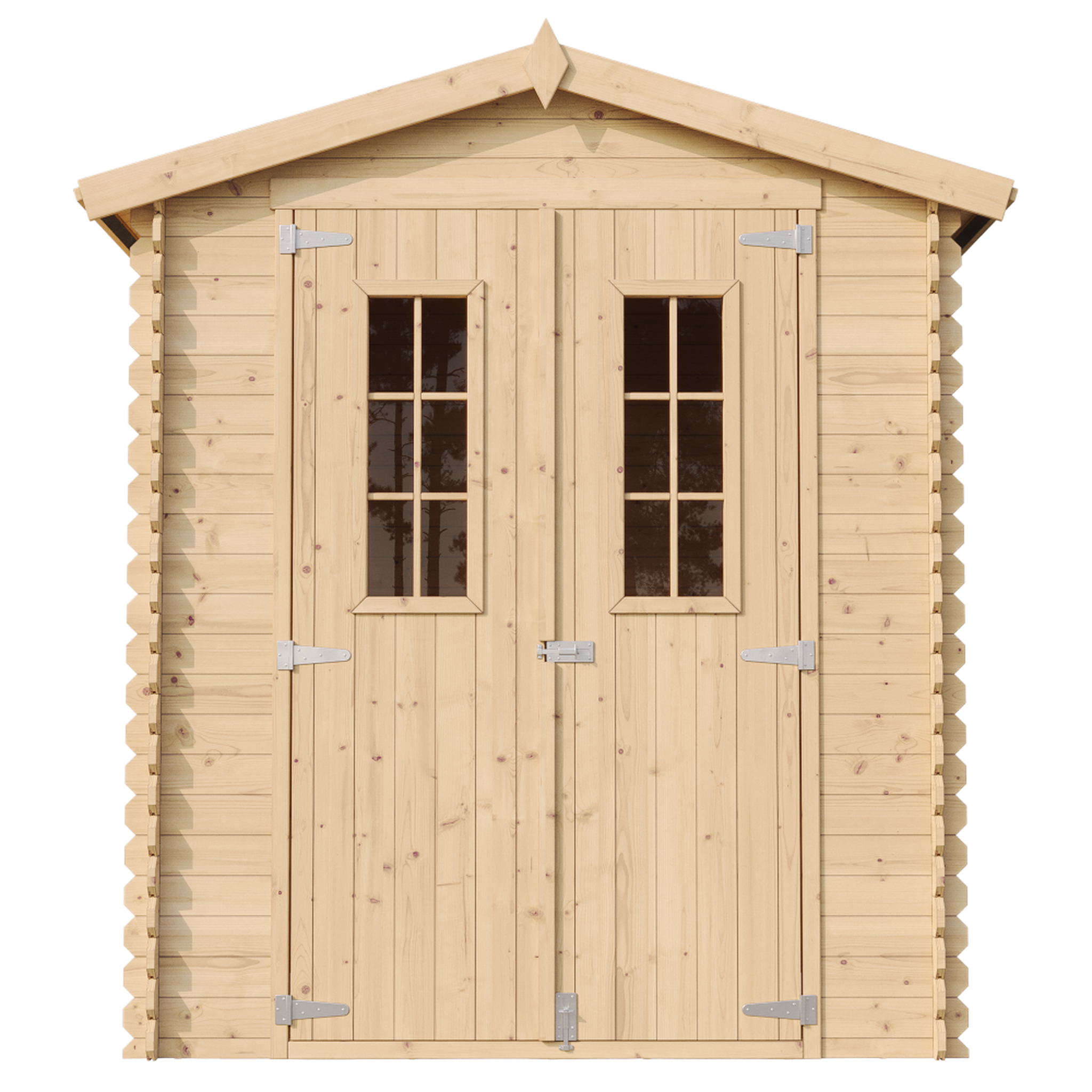 Voir la diapositive 2 : TIMBELA Abri de Jardin en Bois 2.82 m² Cabanon Jardin Exterieur à Outils avec Fenêtres M320C